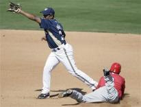 Erick Aybar dives into second base.jpg